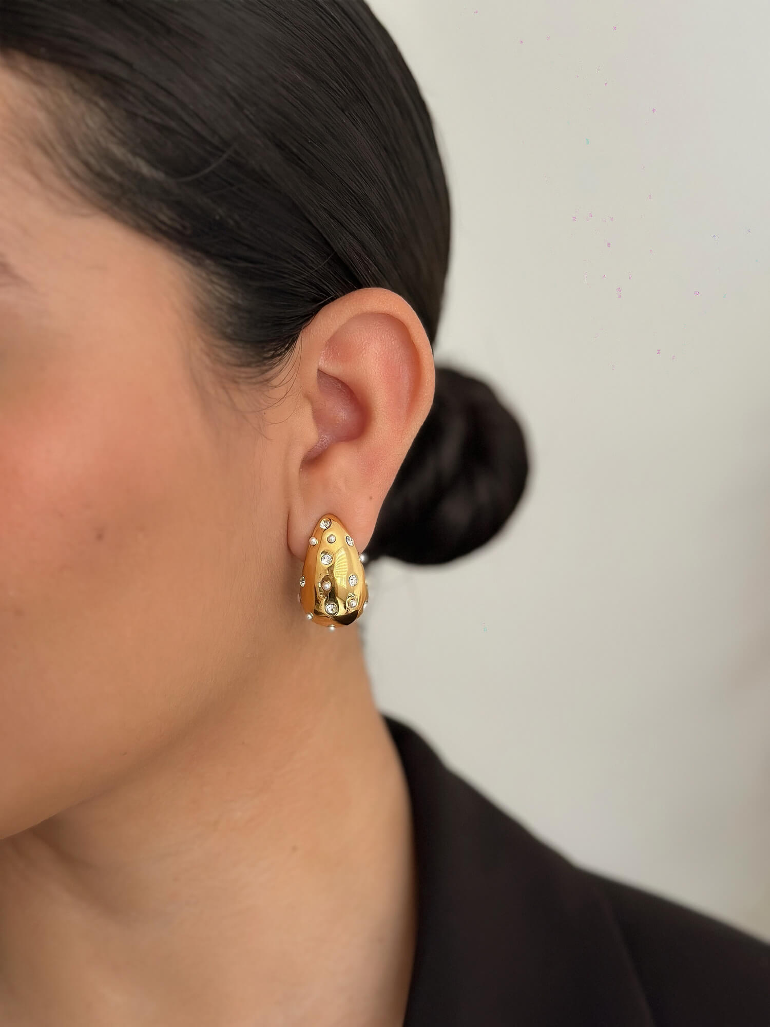 Aretes madrid dorado